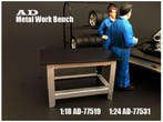 GSDCCad 00077531 Metal Work Bench (1:24, Figuren, Scenery), Ophalen of Verzenden, Nieuw