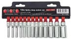 1/4 Spline deep socket set 13pc, Auto diversen, Autogereedschap, Verzenden, Nieuw