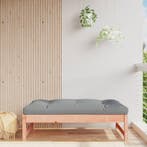 vidaXL Tuinvoetenbank 120x80 cm massief douglashout, Tuin en Terras, Tuinsets en Loungesets, Verzenden, Nieuw