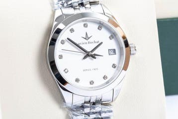 Lucien Rochat - Madame - White & Diamonds - 32 mm - Zonder, Nieuw