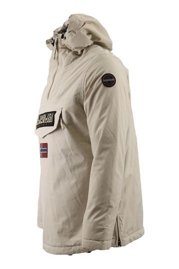 Napapijri Jas in maat M Beige, Napapijri, Verzenden, Zo goed als nieuw, Beige