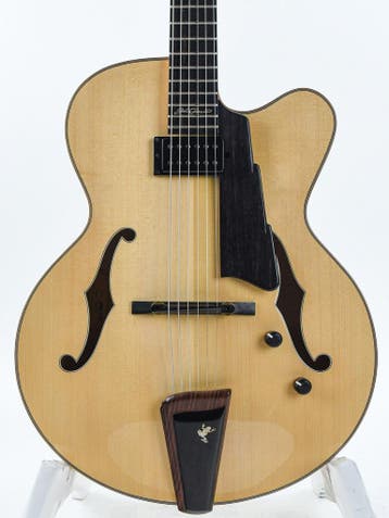 Eastman AR880CE Blonde John Pisano (Instrument), Ophalen of Verzenden, Nieuw, Hollow body
