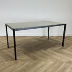 Ahrend kantinetafel 160x80 cm, grijs - antraciet, Ophalen of Verzenden, Gebruikt, Bureau