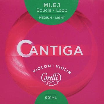 Corelli CO-901-ML violin string E-1 4/4, light, steel, loop, Ophalen of Verzenden, Nieuw