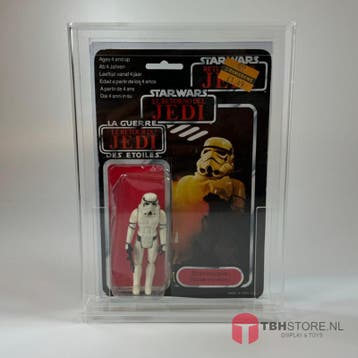 Vintage Star Wars Tri-Logo Stormtrooper MOC, Verzamelen, Star Wars, Verzenden, Zo goed als nieuw, Actiefiguurtje