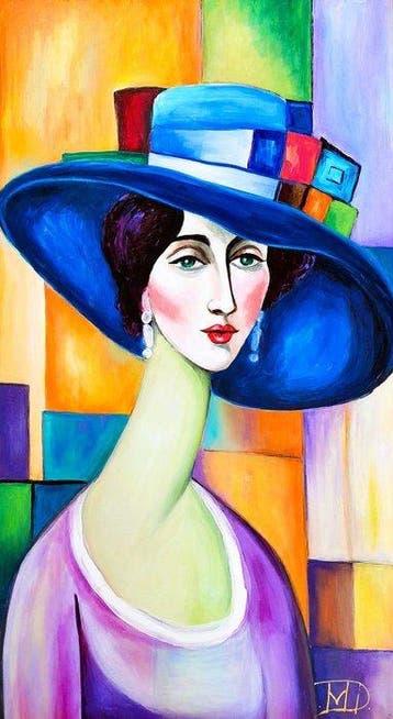 Denis Mihai - Claudette, Antiek en Kunst