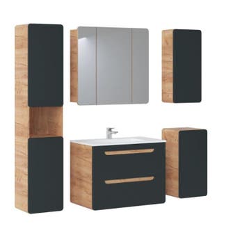 Badmeubel Calabrie 80CM (Badkamermeubels), Ophalen of Verzenden, Nieuw