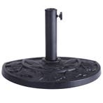 LIVSK Halfronde Parasolvoet - Verstelbaar voor 32mm en 48mm, Verzenden, Nieuw