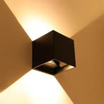 LED Wandlamp met Sensor - Velvalux - Up & Down - 6W - Warm, Nieuw, Ophalen of Verzenden, Hanglamp, Led