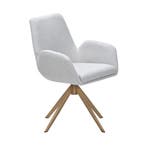 Garden Impressions Amalia tuinstoel draaibaar -light teak, Verzenden, Nieuw