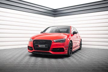Maxton Canards (Bumper Spoilers) Audi S3 / A3 S-Line 8V, Verzenden