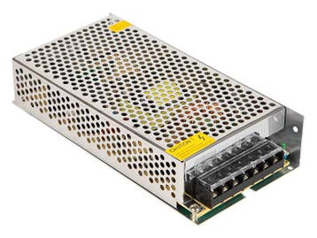 24V voeding - 8.3A - 200W open montage - metalen behuizing, Ophalen of Verzenden, Nieuw