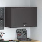 vidaXL Wandkast voor Garage Zwart 80 x 40 x 53 cm, Huis en Inrichting, Kasten | Overige, Verzenden, Nieuw
