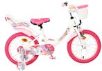 Volare Unicorn Kinderfiets - Meisjes - 16 inch - Wit, Verzenden, Nieuw, 16 inch
