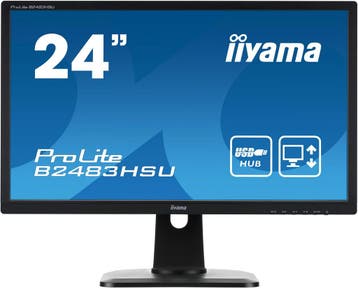 Iiyama Iiyama ProLite B2483HSU-B1DP B-Grade, Iiyama, IPS, 24", Refurbished