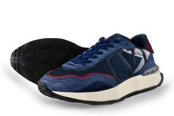Valentino Sneakers in maat 45 Blauw, Kleding | Heren, Schoenen, Valentino, Verzenden, Blauw, Sneakers of Gympen