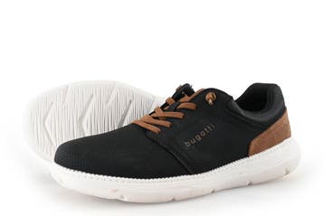 Bugatti Sneakers in maat 43 Zwart, Bugatti, Verzenden, Zwart, Sneakers of Gympen