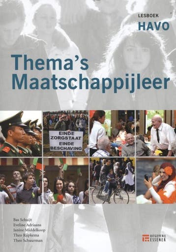 Themas maatschappijleer lesboek Havo - Eveline Adriaans, Verzenden, Zo goed als nieuw, Eveline Adriaans