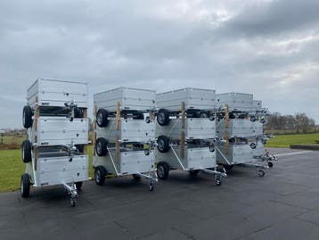 BAGAGEWAGEN VERHUUR MIDDEN - NEDERLAND BIJ KRAAY B.V!, Ophalen, Nieuw