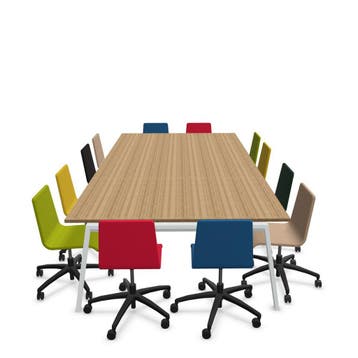 Air2 vergadertafel, 320x160cm, Overige plaatsen, Ophalen of Verzenden, Nieuw in verpakking, Stoel