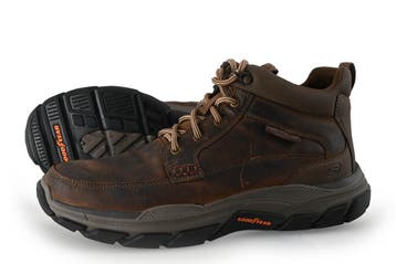 Skechers Wandelschoenen in maat 43 Bruin, Kleding | Heren, Bruin, Verzenden, Zo goed als nieuw, Skechers