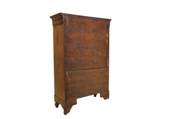 Antieke Biedermeier Secretaire met 3 laden, Ophalen of Verzenden, Nieuw