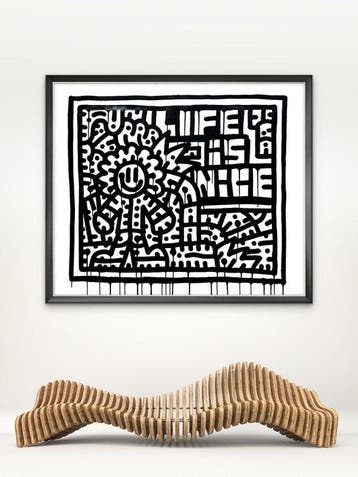 Nuno Barbedo (1983) - Life is nice (XL Size Painting)