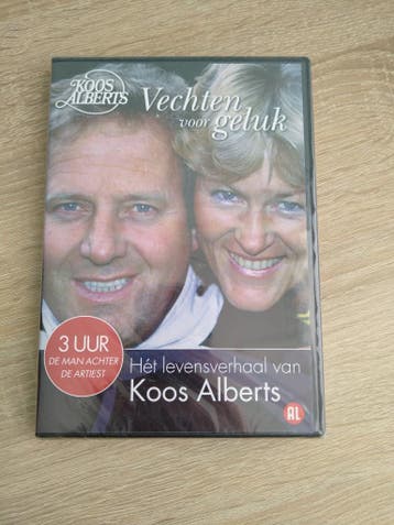 DVD - Koos Alberts - Vechten Voor Geluk, Cd's en Dvd's, Dvd's | Documentaire en Educatief, Alle leeftijden, Verzenden, Nieuw in verpakking