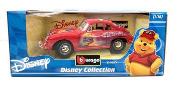 Bburago – 1:18 – Porsche 356 – Winnie the Pooh 1:18 -, Nieuw