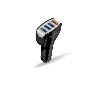 DrPhone QC5 Pro Autolader - 4 USB Poorten - Qualcomm 3.0 - V, Verzenden, Nieuw