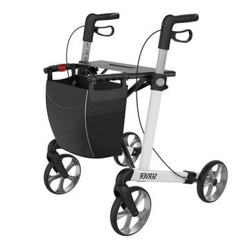 Rehasense Rollator Server L wit, Ophalen of Verzenden, Nieuw