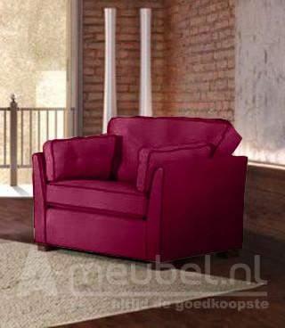 Fauteuil Dordrecht - fauteuils - Roze, Huis en Inrichting, Stoelen, Nieuw, Stof