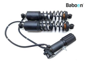 Achter Schokbreker Set Harley-Davidson FLHTCUTG Tri Glide, Verzenden, Gebruikt