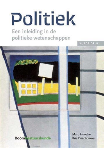 9789462368521 Studieboeken bestuur en beleid  -   Politiek, Verzenden, Zo goed als nieuw, Marc Hooghe