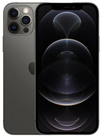 Refurbished iPhone 12 Pro 128GB Zwart, Verzenden, Nieuw