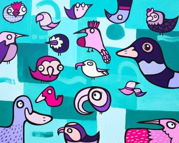 Kev Munday - Harmonious Birds