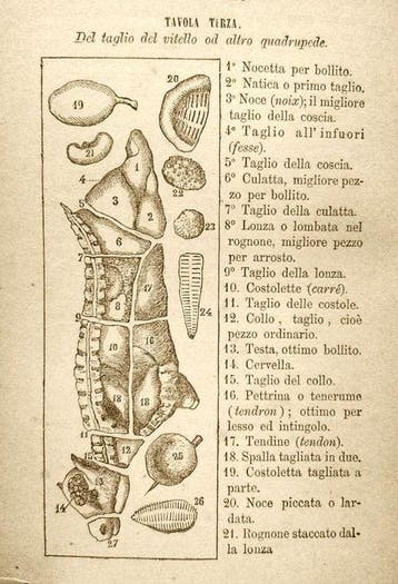 Vialardi Giovanni. - Cucina Borghese Semplice e Economica -, Antiek en Kunst