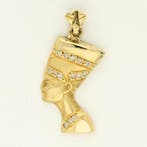 Hanger - 18 karaat Geel goud Diamant (Natuurlijk) -