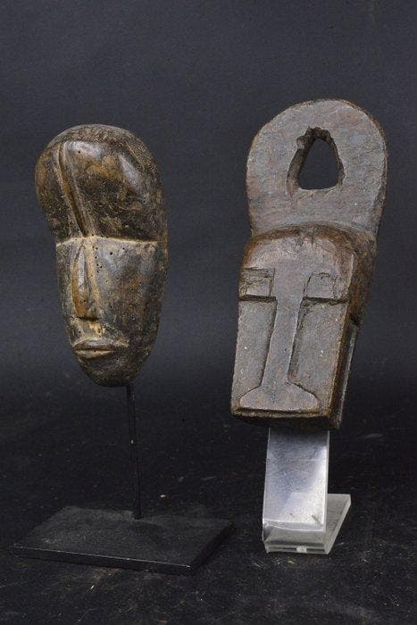 Paar paspoorten - Baule - Ivoorkust, Antiek en Kunst, Kunst | Niet-Westerse kunst