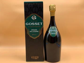 2015 Gosset, Grand Millésime Brut - Champagne - 1 Magnum, Nieuw