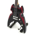 Miniatuur replica Silvertone gitaar - Paul Stanley- KISS, Ophalen of Verzenden, Nieuw, Pop, Beeldje of Miniatuur