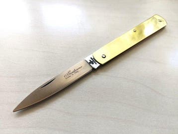 Siciliano Fraraccio – Sfilato Siciliano in Ottone – Coltello, Antiek en Kunst