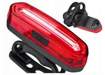Fietslamp Rood + Blauw + Roze oplaadbaar - Extra helder, Fietsen en Brommers, Fietsaccessoires | Fietsverlichting, Ophalen of Verzenden