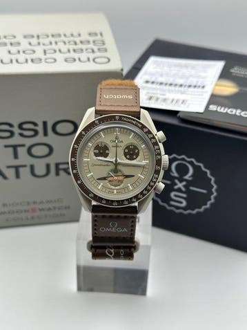 Omega x Swatch - MoonSwatch - Mission to Saturn - Zonder, Nieuw