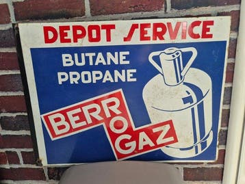 berrogaz - Geëmailleerde plaat berrogaz - fabrication du