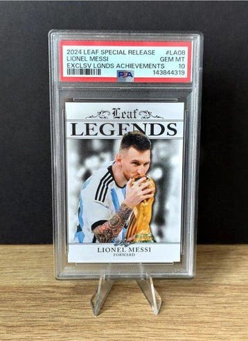 Leaf Special Release - Legends Lionel Messi, World Cup - PSA, Nieuw