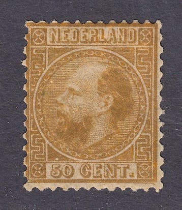 Nederland 1867 - Koning Willem III - NVPH 12, Gestempeld