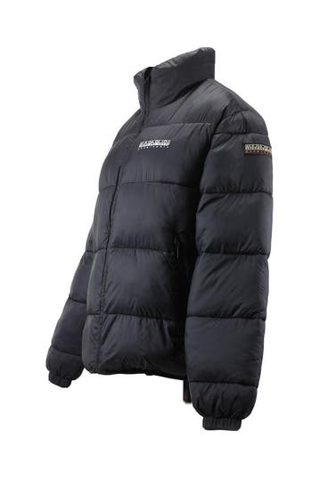 Napapijri Winterjas in maat L Zwart, Napapijri, Verzenden, Zo goed als nieuw, Zwart