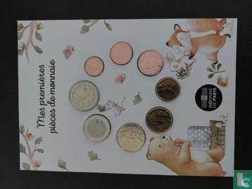 Frankrijk jaarset 2025 Mes premières pièces de monnaie, Verzenden, Frankrijk, Overige waardes, Setje