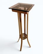 Middentafel - Vernikkeld messing - messing standaard